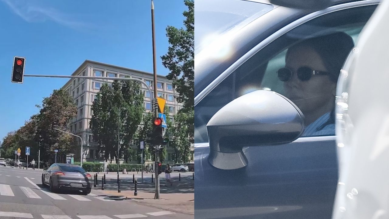 Szalony rajd Kingi Rusin po stolicy. NIE USTĄPIŁA pierwszeństwa pieszej i jak gdyby nigdy nic ruszyła przed siebie! (WIDEO)
