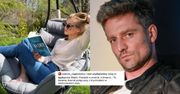 Agnieszka Kaczorowska reklamuje powieść o "stracie, która nigdy nie mija". Marcin Rogacewicz LUBI TO