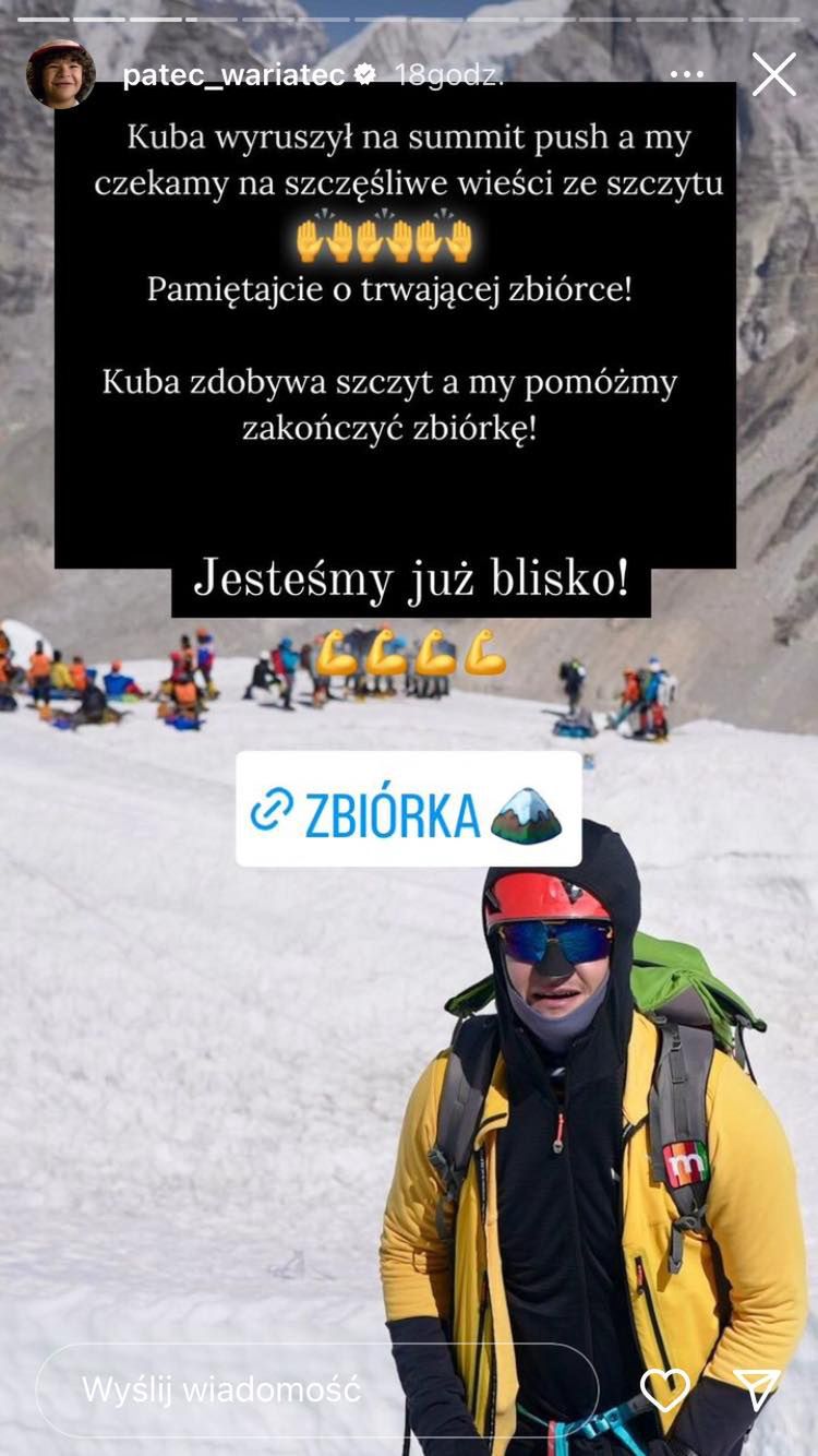 Patec zdobył Mount Everest