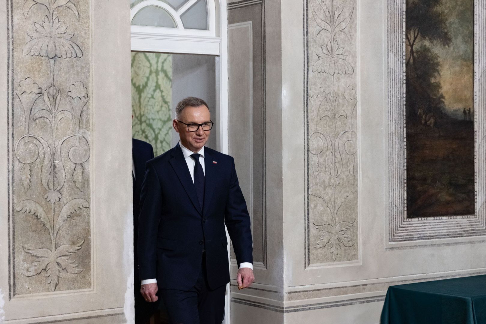 Prezydent RP Andrzej Duda wziął udział w spotkaniu zorganizowanym w siedzibie Izby Przemysłowo-Handlowej w Krakowie.
