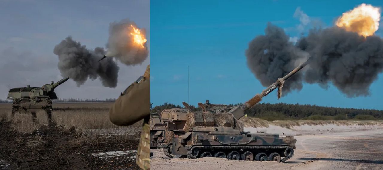 Armatohaubice PzH 2000 i KRAB.