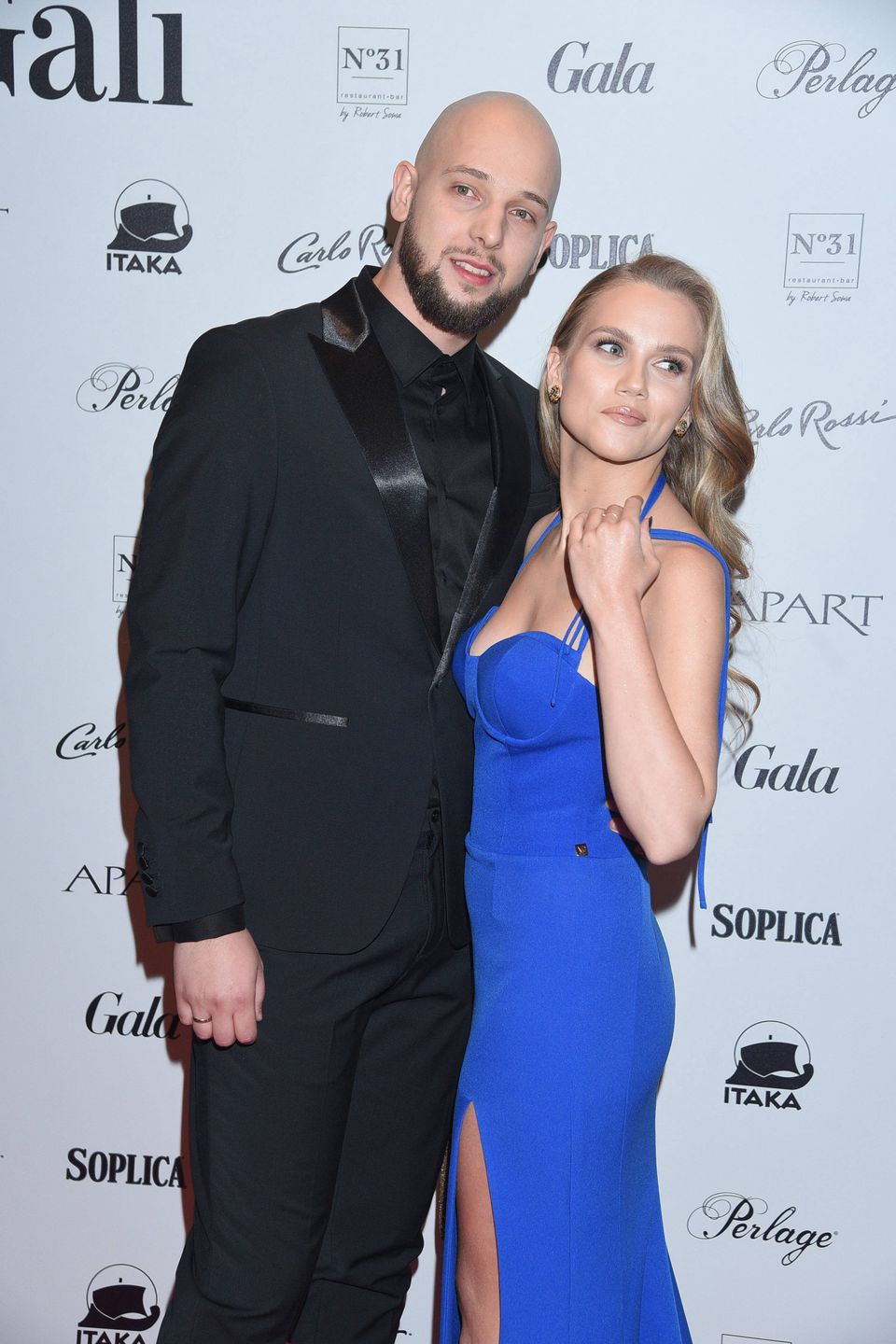 Maciej Pela i Agnieszka Kaczorowska
