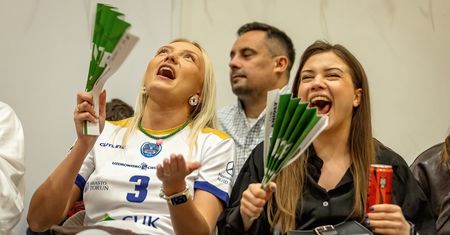 Anielskie trybuny, czyli jak kibicowaliśmy na meczu Aniołów ze Stalą Nysa [fotorelacja]