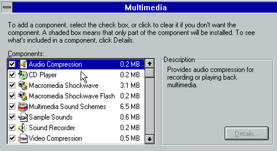 Flash dołączony do Windows 98 (fot. fasterthanlime, Twitter)