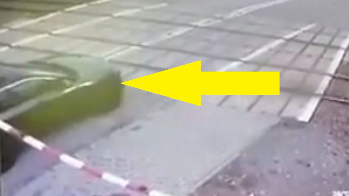 Kierowca został ukarany mandatem