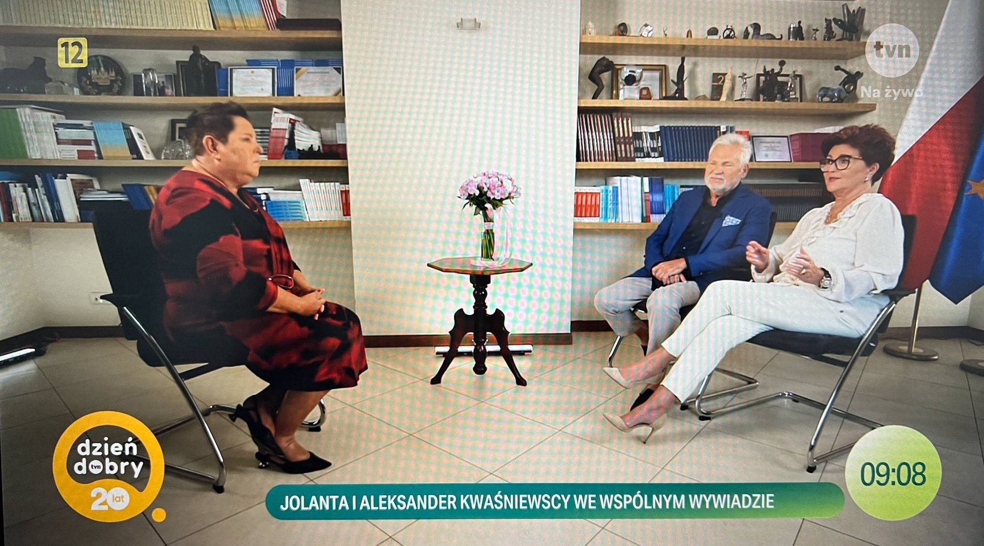 Aleksander i Jolanta Kwaśniewscy