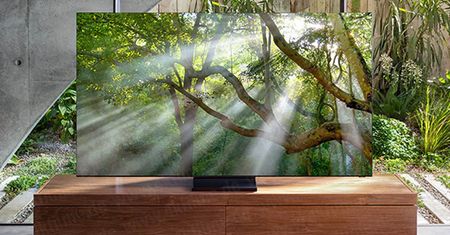 Pierwsze zdjęcia bezramkowych telewizorów Samsung 8K QLED