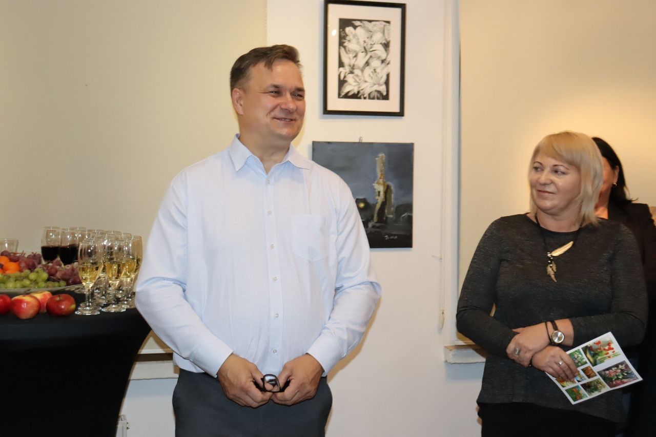 Łęczyca: Za nami wernisaż malarstwa Janusza Jankowskiego