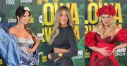 Małgorzata Rozenek i uczestniczki "Królowej przetrwania" strzelają pozy na premierze. Kto wypadł najlepiej? (WIDEO)