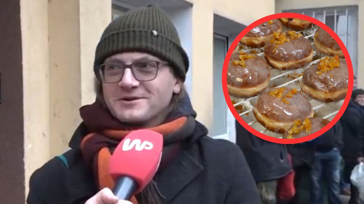 Najwytrwalsi po pączki z Górczewskiej stal od bladego świtu