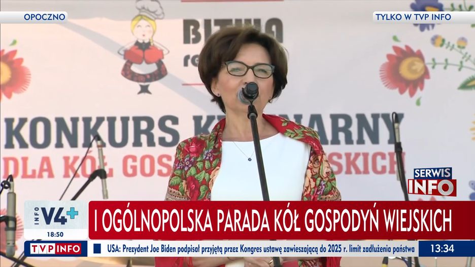 Minister Maląg nawiązała do marszu w Warszawie