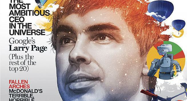Larry Page biznesmenem roku 2014 miesięcznika „Fortune”