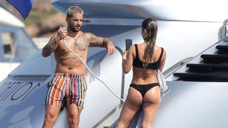 Maluma wypoczywa na jachcie z ukochaną