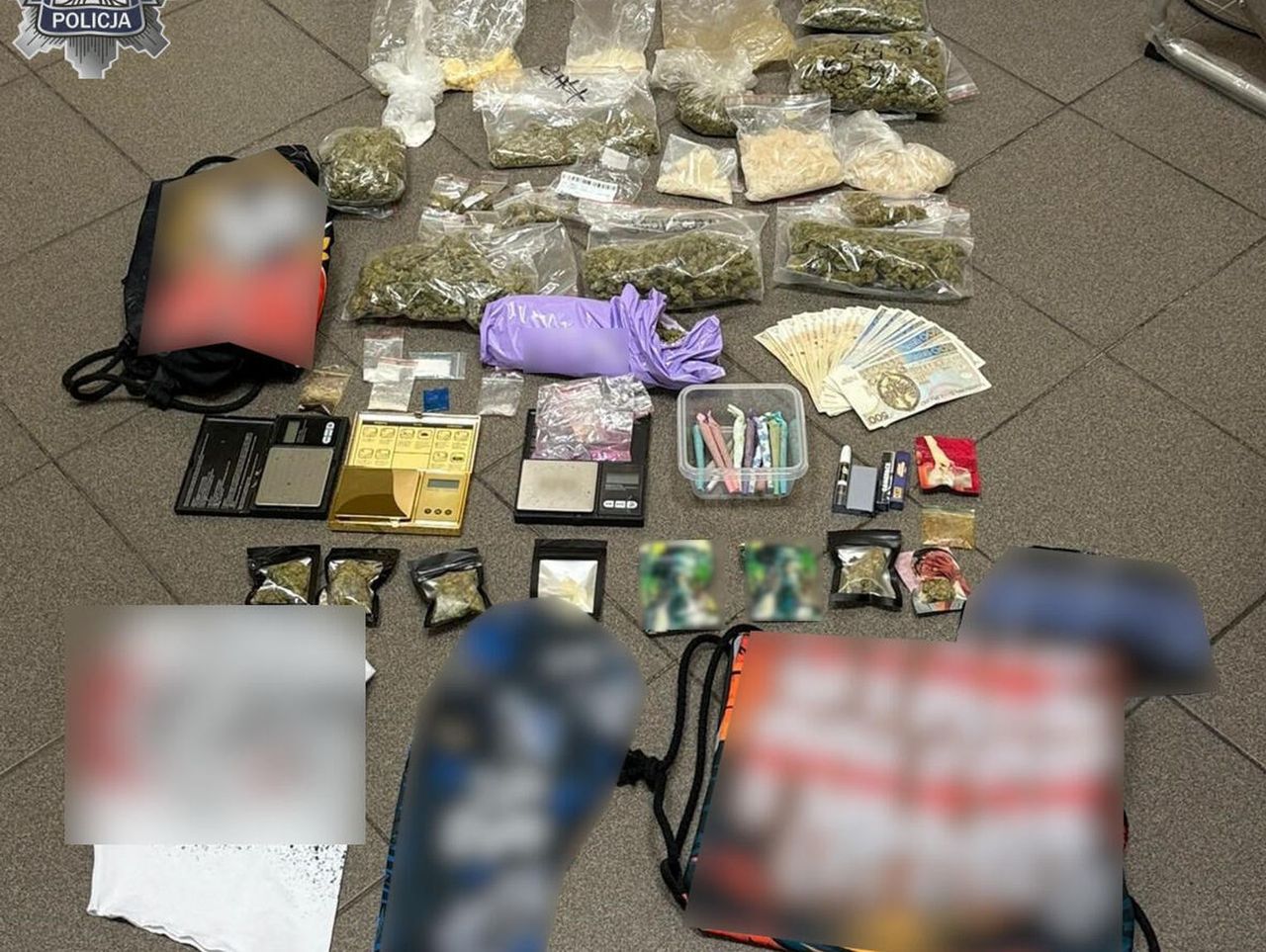 Łódź: Policjanci kompletnie zaskoczyli 30-letniego dilera