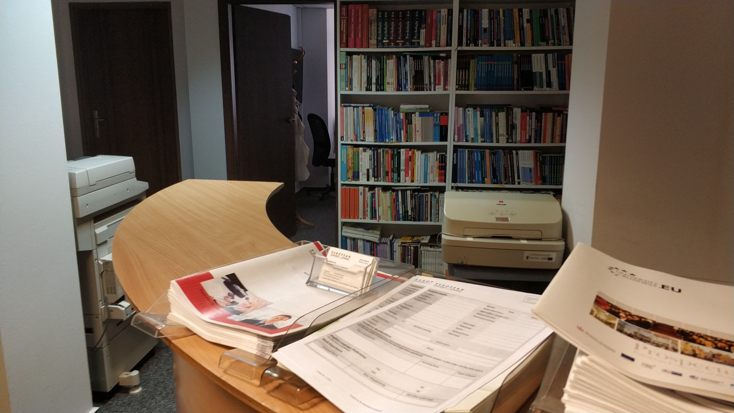 Tak wygląda uczelnia wewnątrz