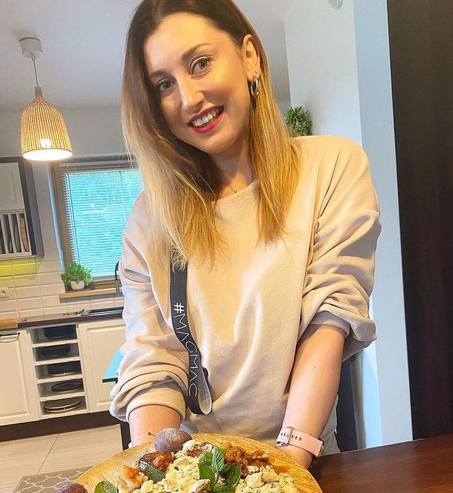 Justyna Żyła pokazuje, co ugotowała na obiad. Co tym razem upichciła celebrytka?