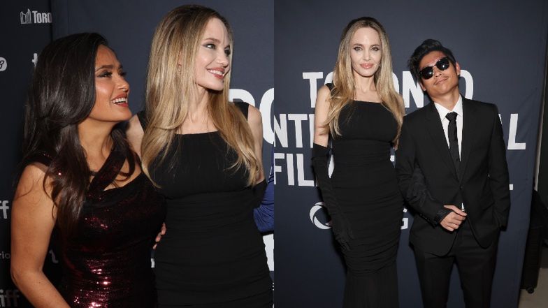 Angelina Jolie z synem na festiwalu filmowym w Toronto
