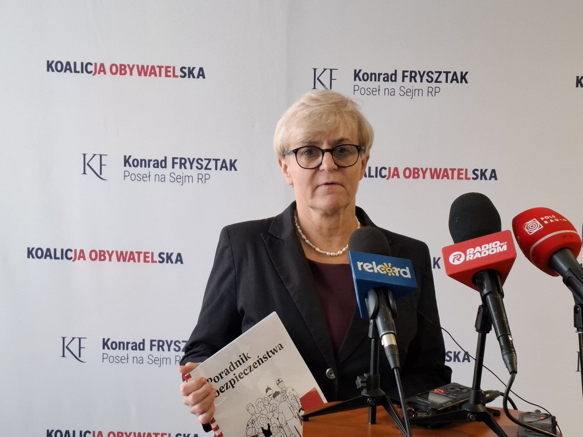 Poseł Joanna Kluzik-Rostkowska.