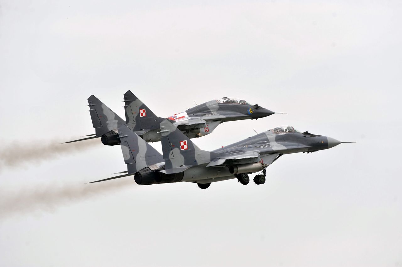 Wojna w Ukrainie. Szef MSZ o myśliwcach MiG-29. "Skutki dla NATO"