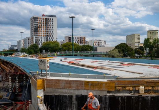 Warszawa. Trwają prace na Przyczółku Grochowskim