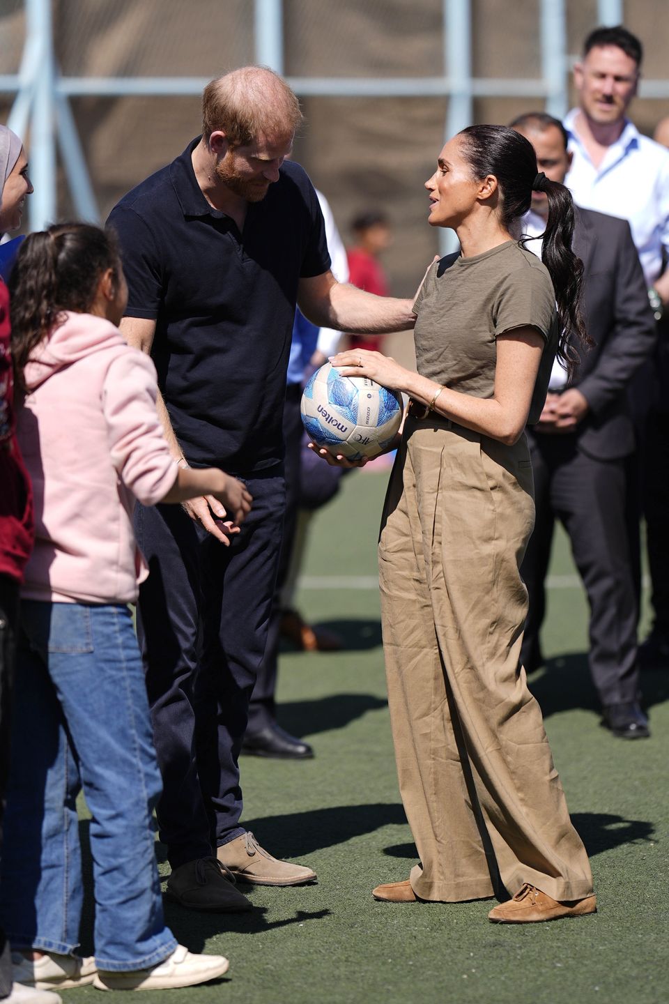 Meghan Markle i książę Harry w Jordanii