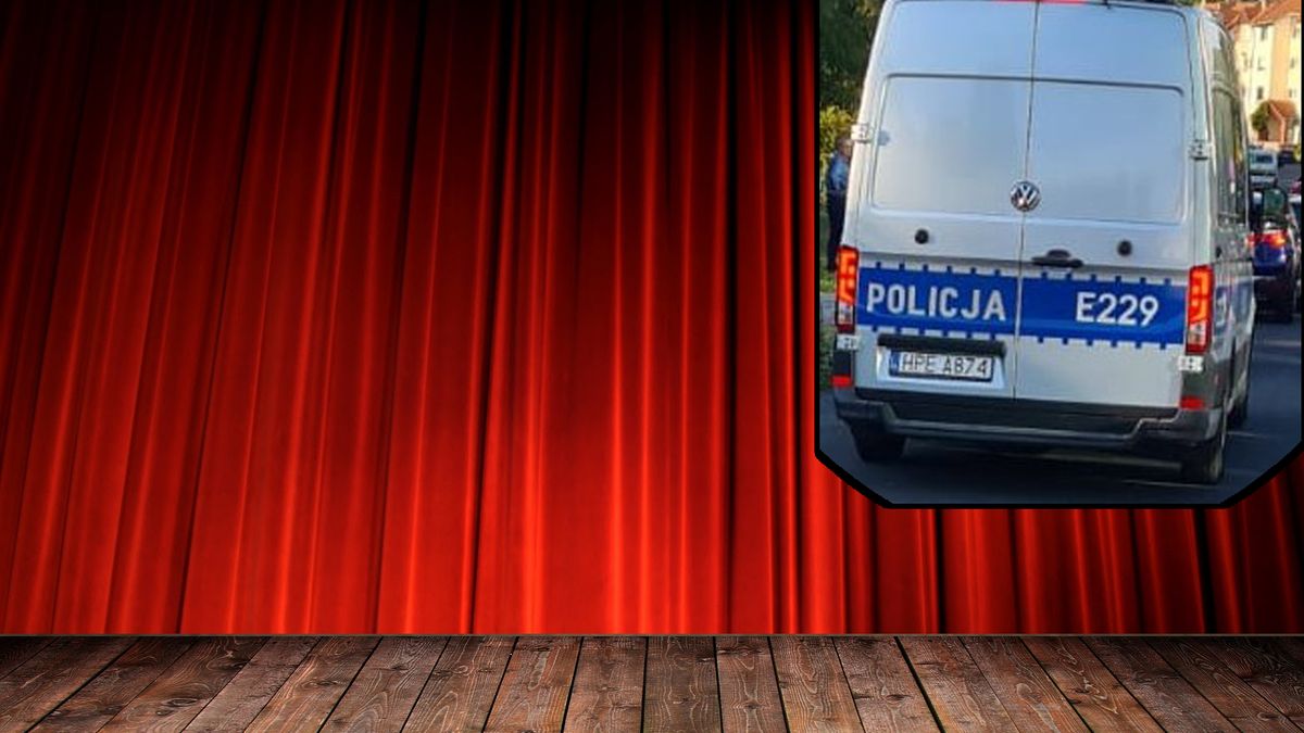Patrol miał zakłócić trwający spektakl w Zielonej Górze