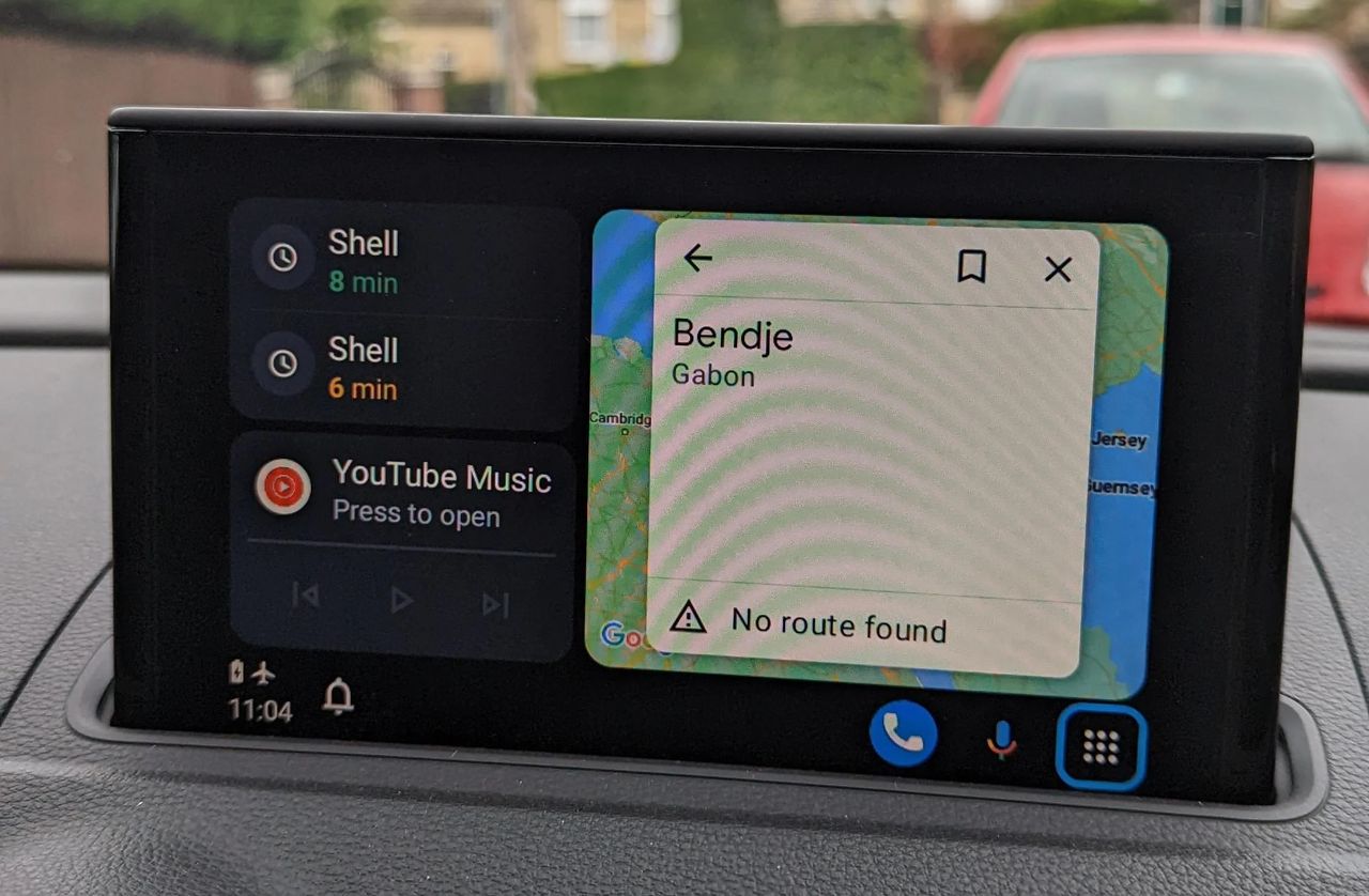 Android Auto z interfejsem Coolwalk