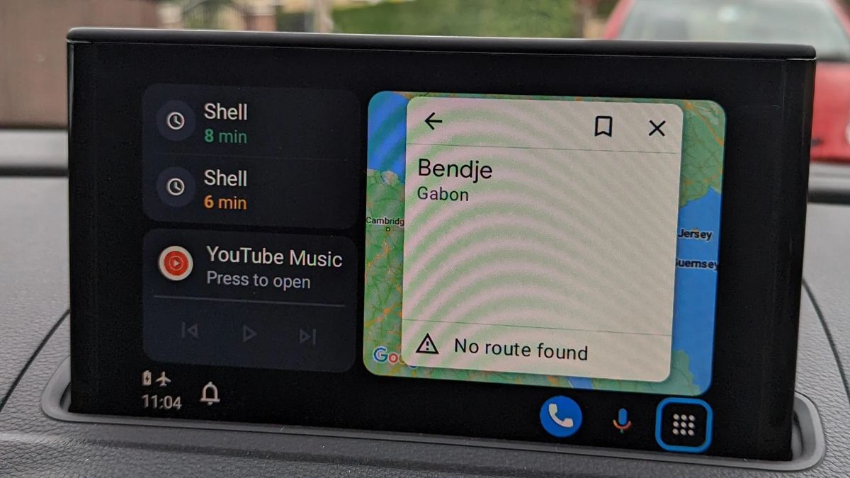 Android Auto z interfejsem Coolwalk
