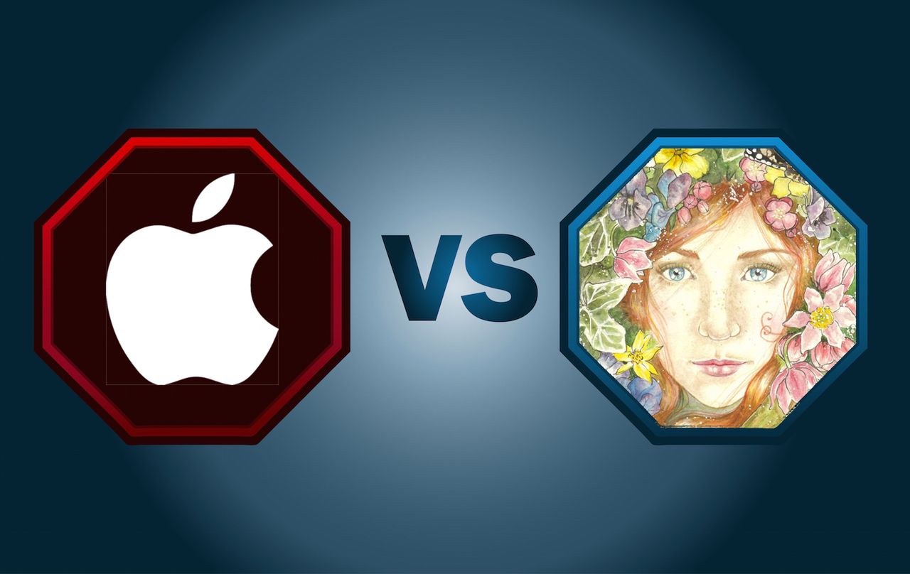 Apple vs Matka Natura