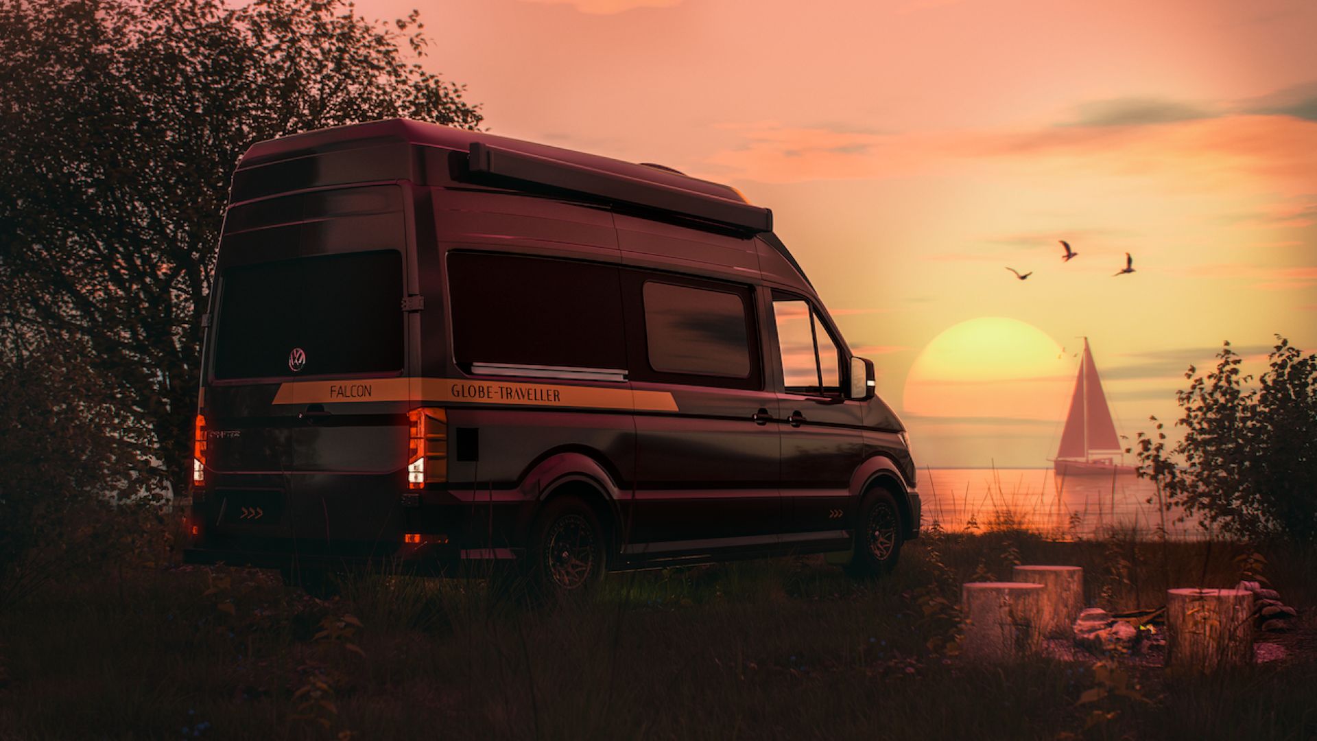 Campervany na pokazie WCC