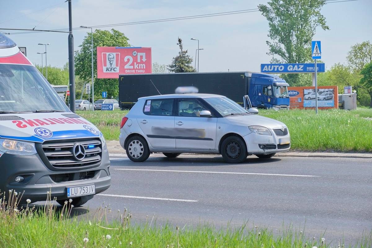 Potrącenie dziecka na przejściu dla pieszych na al. Unii Lubelskiej