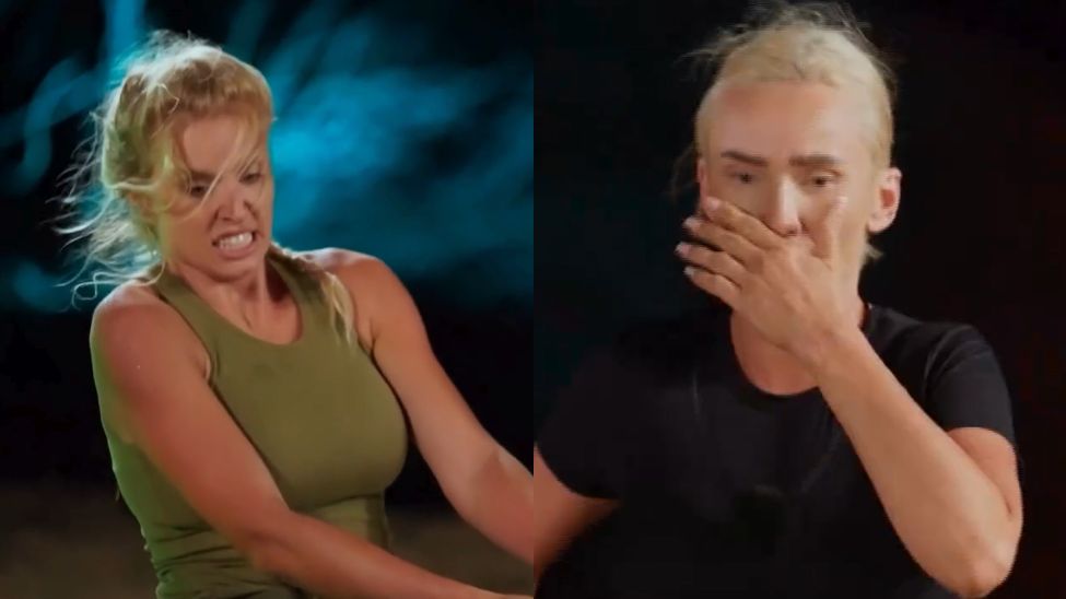 Karolina Pajączkowska w zadaniu siłowym w "Królowej przetrwania"