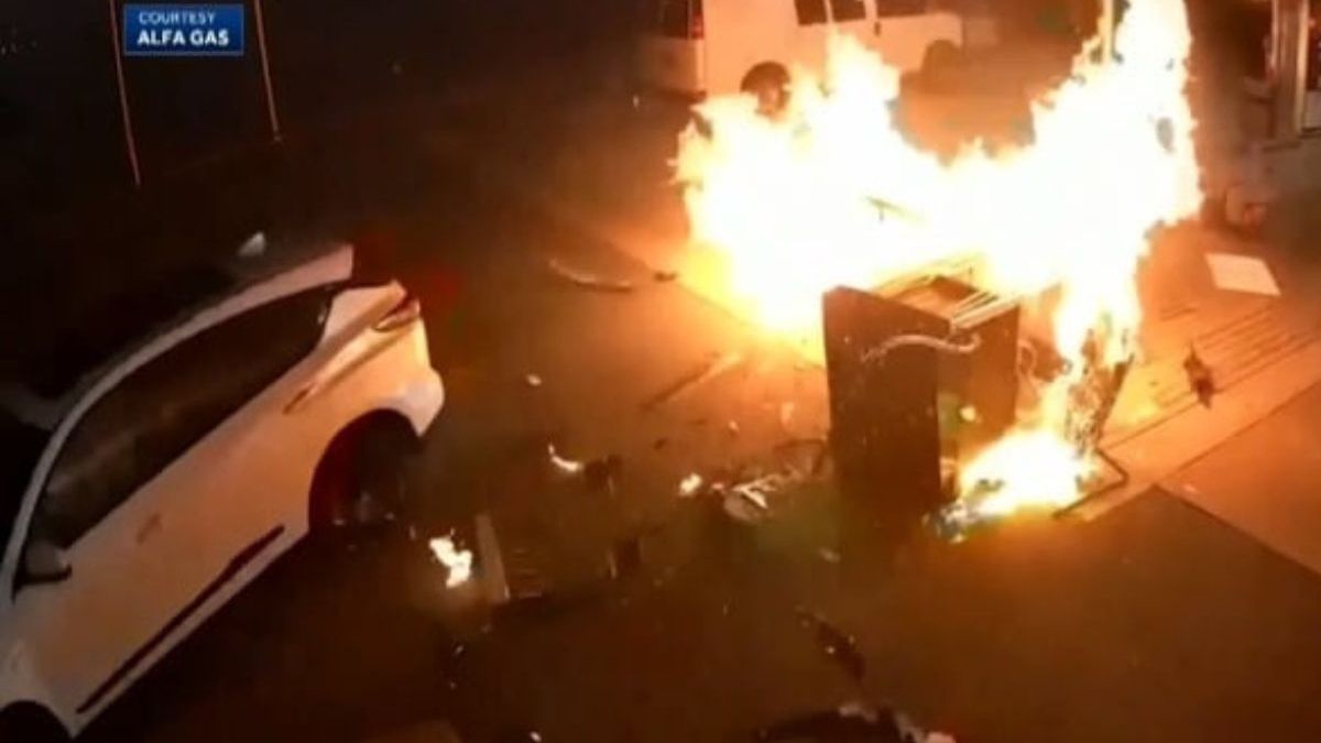 Wielki wybuch na stacji benzynowej w Bostonie. Kobieta wjechała w dystrybutor 