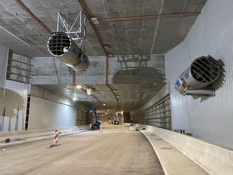 Więcej opóźnień ma już nie być. Tunel pod Świną prawie gotowy, co widać na zdjęciach