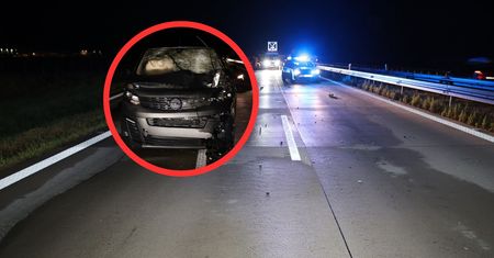 Chciał przejść przez autostradę. Pieszy nie żyje. Tragedia na A4