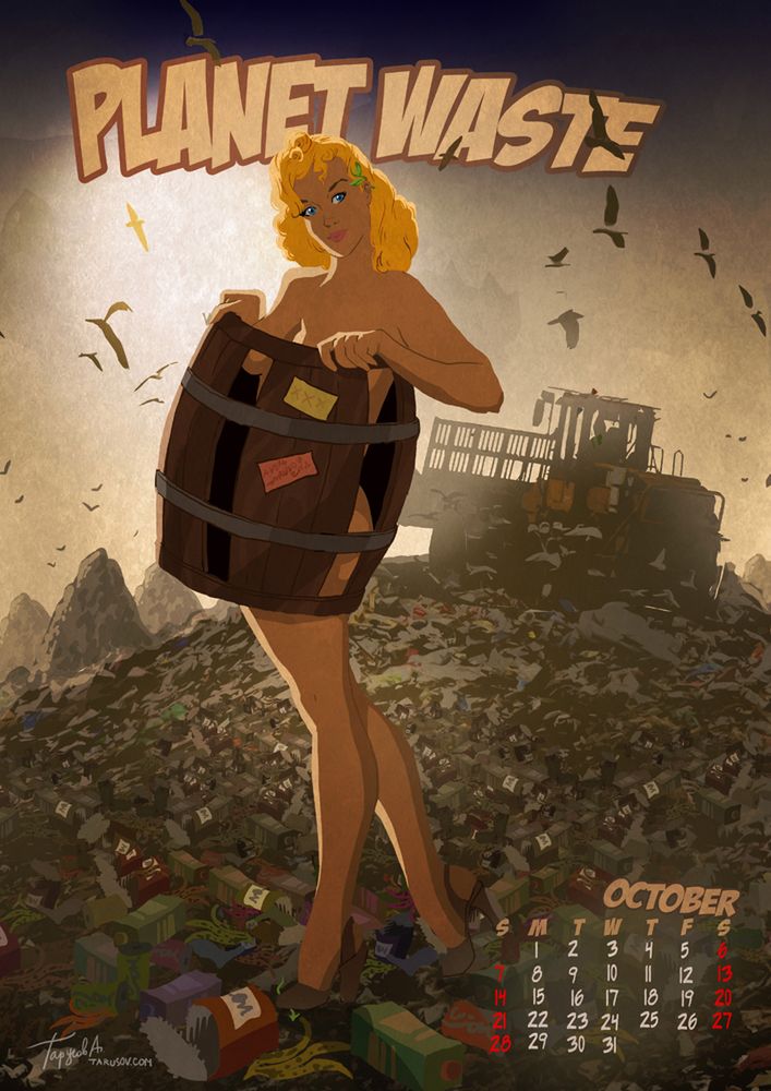 Apokaliptyczny kalendarz w stylu pin-up [+18] 11