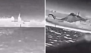 Rosyjska łódź trafiona na Krymie. Nagranie z momentu ataku