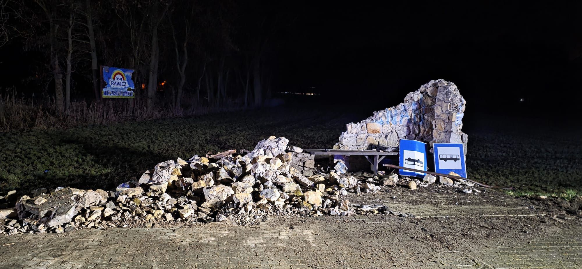 Przystanek po wypadku