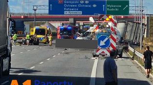 Tragedia na A1 pod Częstochową. Są ofiary śmiertelne - AKTUALIZACJA