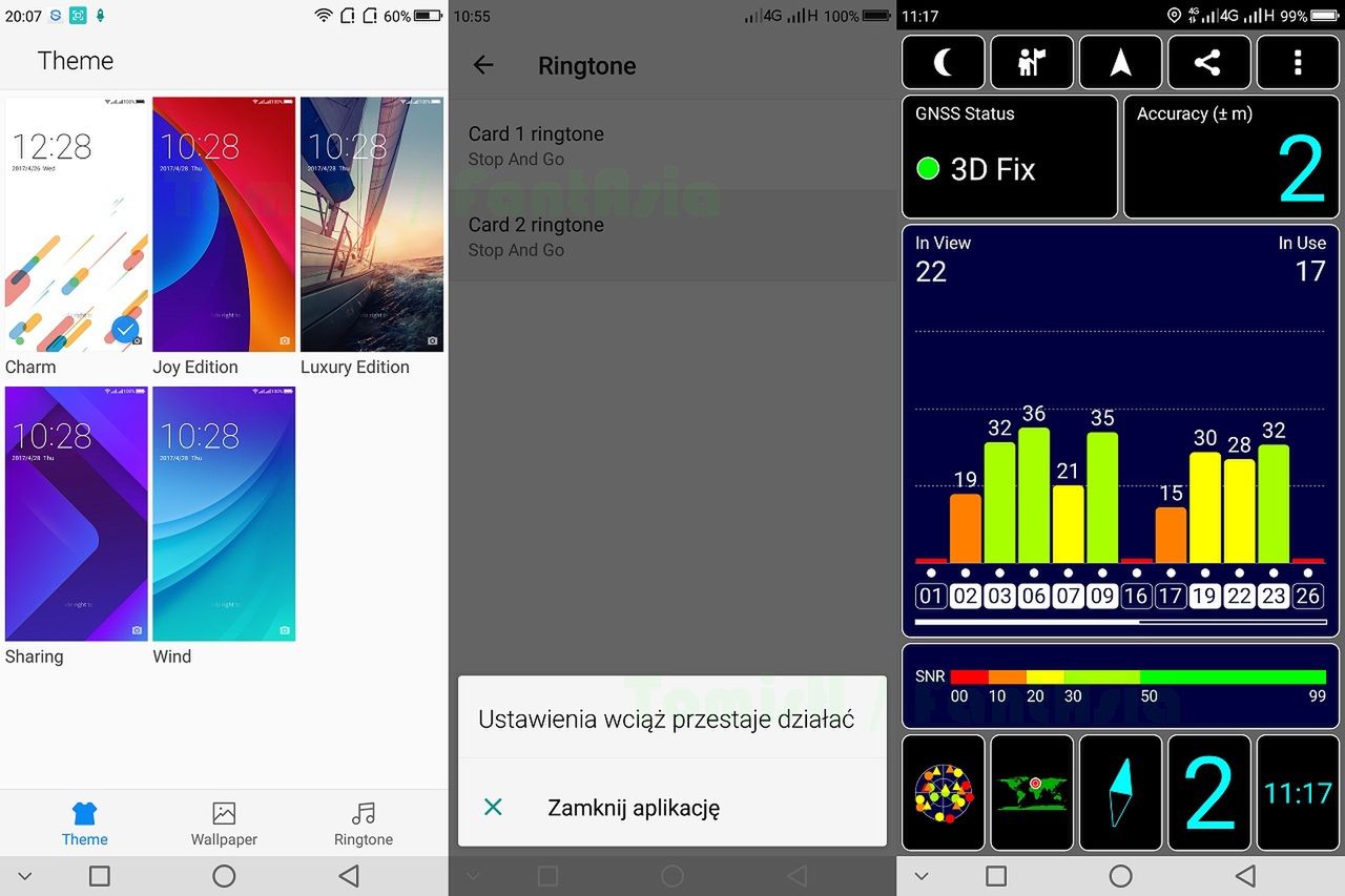 Skórki, niemożność zmiany dzwonka i świetny GPS