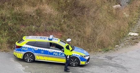 Kierowcy nie zdawali sobie sprawy. Policjanci obserwowali wszystko z powietrza