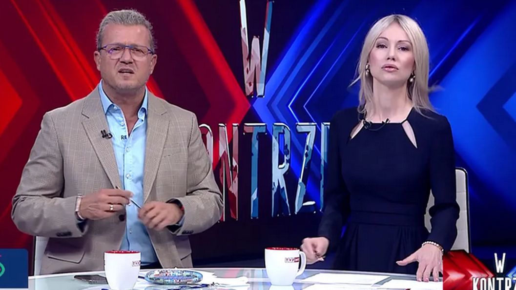 Jarosław Jakimowicz i Magdalena Ogórek 