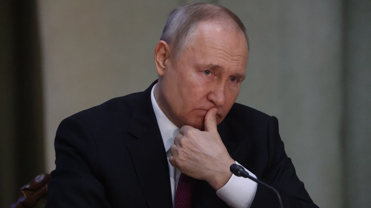 Russian President Putin Attends Annual Prosecutors Meeting In Moscow
MOSCOW, RUSSIA - MARCH 15: (RUSSIA OUT) Russian President Vladimir Putin is seen during his annual meeting with prosecutors on March 15, 2023, in Moscow, Russia. Putin instructed the Prosecutor General's Office to actively protect the rights of participants of the so called Special Military Operation in Ukraine. (Photo by Contributor/Getty Images)
Contributor