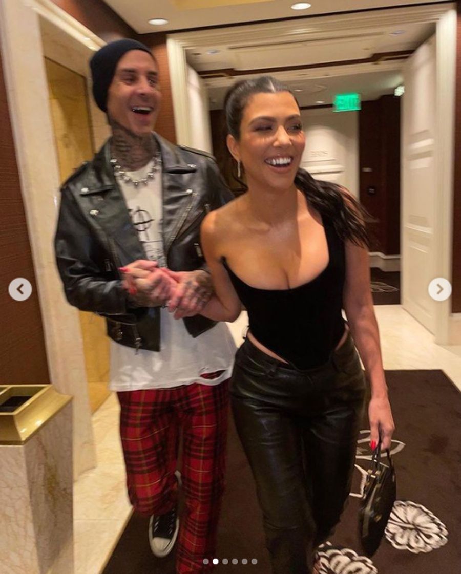 Kourtney Kardashian i Travis Barker 