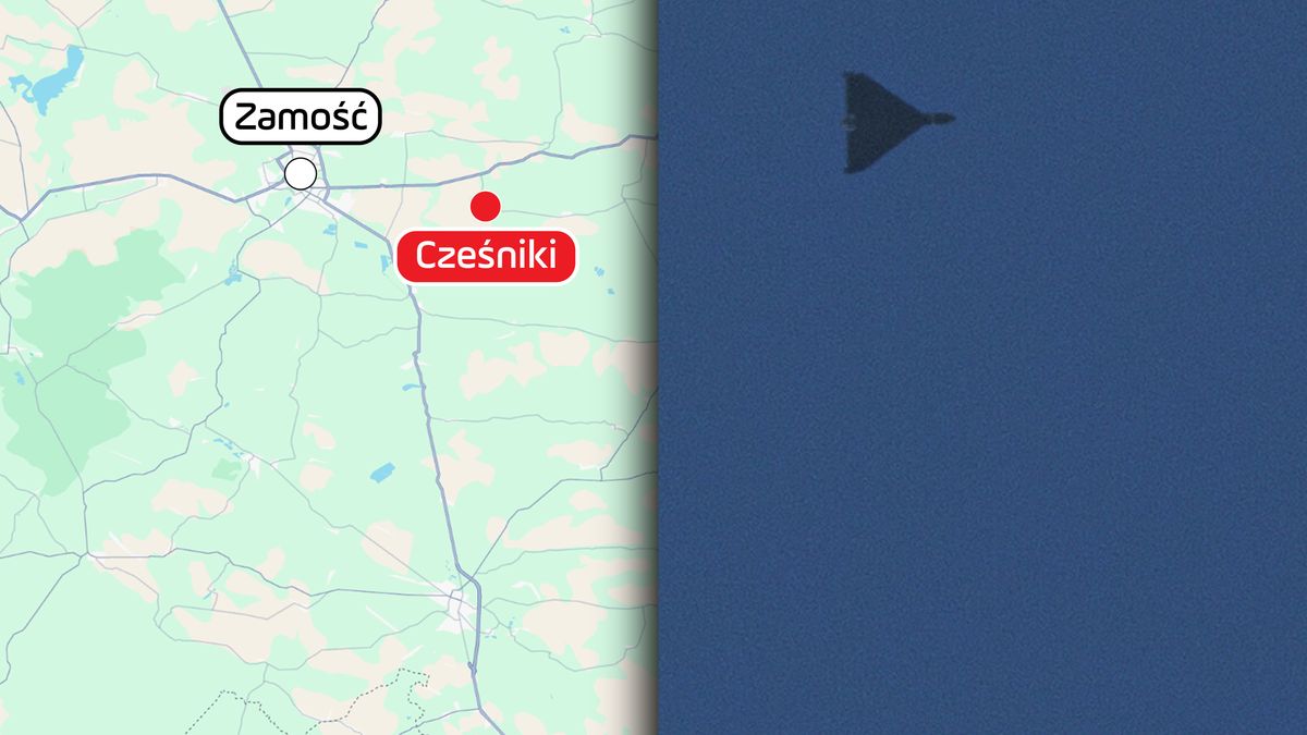 Zestrzelenie drona nad Cześnikami