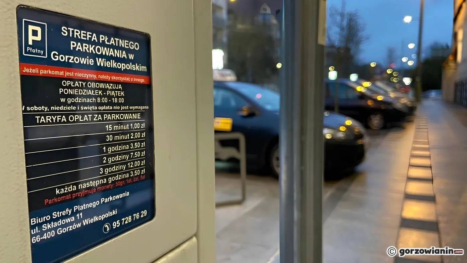 Gorzów bez większej strefy płatnego parkowania