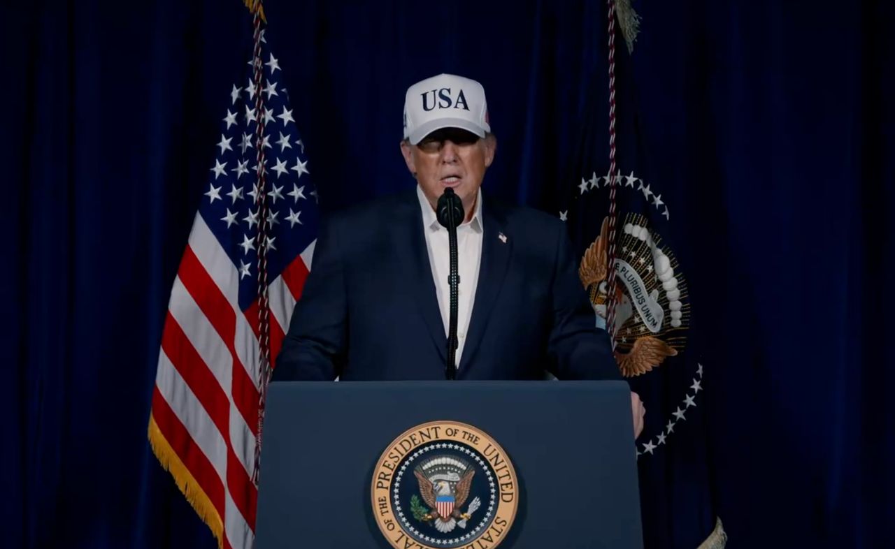 Trump przemówił po ataku na Iran. "Obrona narodu amerykańskiego"