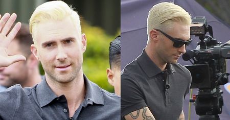 Więcej zdjęć Adama Levina w wersji BLOND...