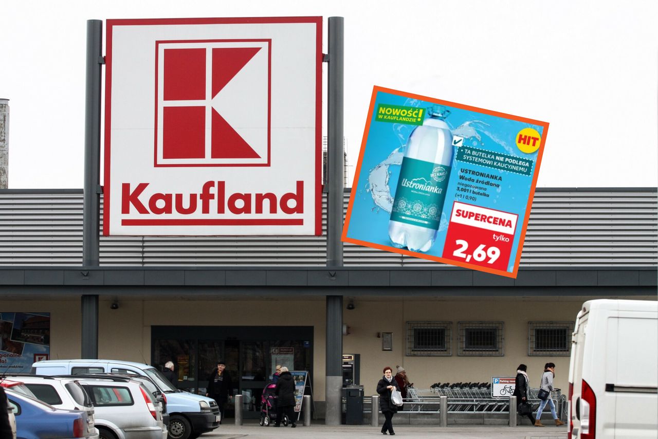 Butelka, która omija system kaucyjny. Mamy komentarz Kauflandu