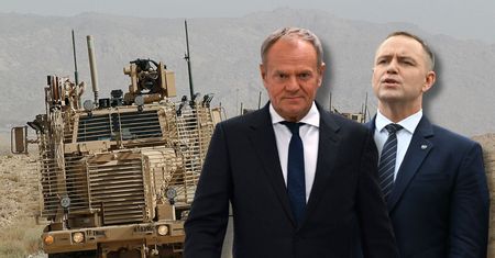 Nawrocki milczy po słowach Hegsetha o żołnierzach. Tak zareagował Tusk